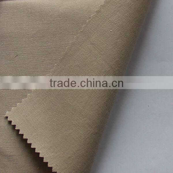 Khaki Fabric (100%C)/ plain color cotton Khaki fabric