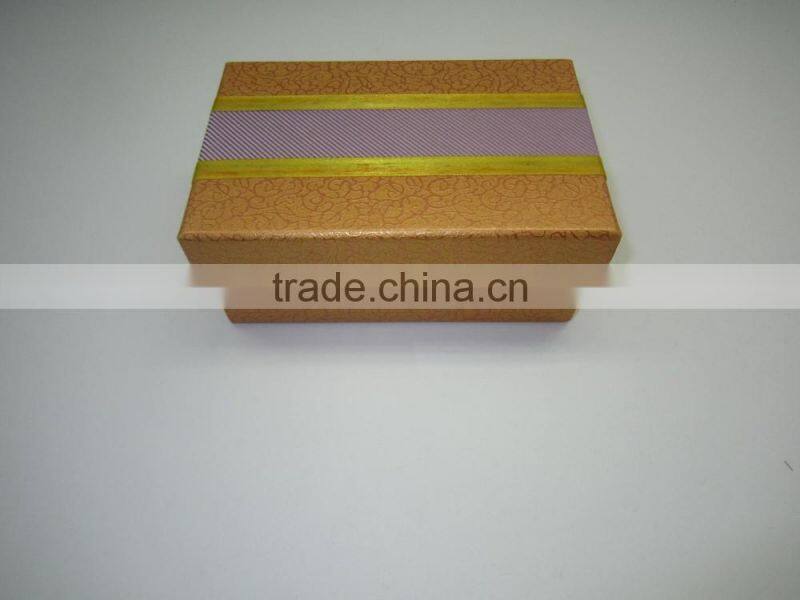 Bright color paper box, necktie,cufflinks and hanky gift packaging sets