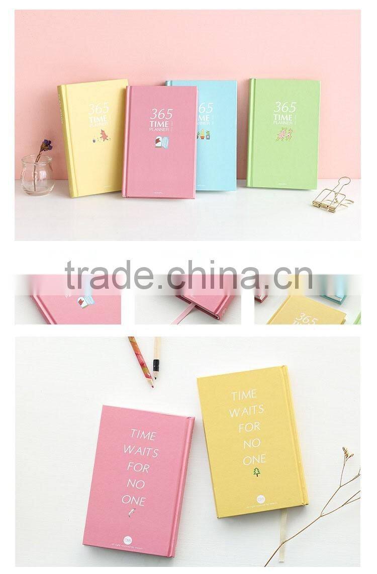 Cardboard student notebook section sewing hardcover notebook creative daily dairy planner