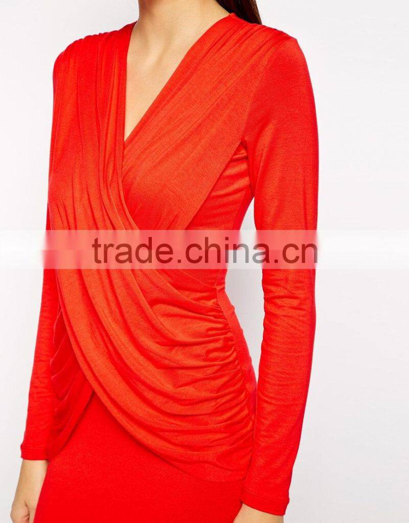 Rohan Wrap and Twist Mini Dress