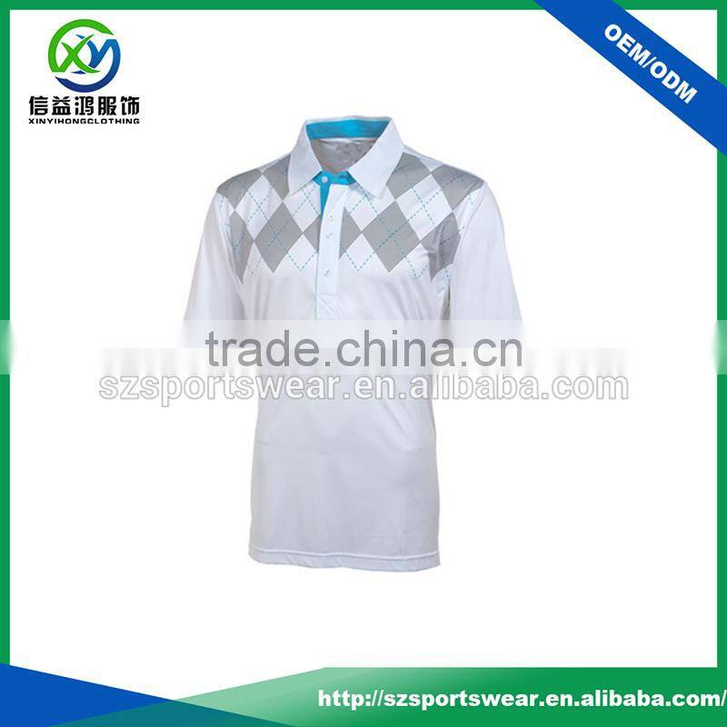 High quality Dry Fit Men Custom Sublimation Polo Shirt