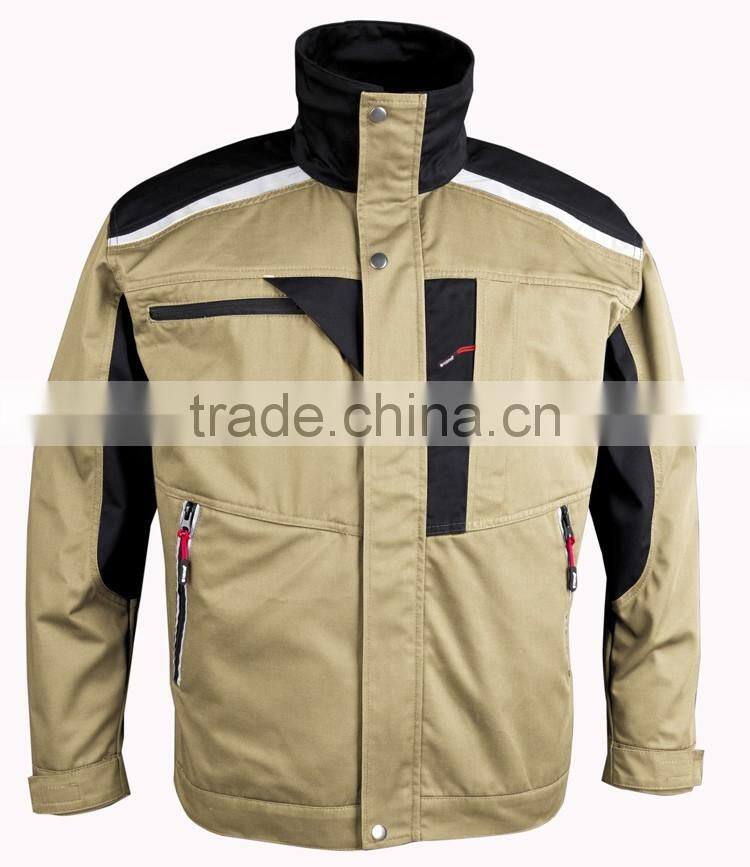 Mens 65% polyester workwear safty ma1 bomber jacket