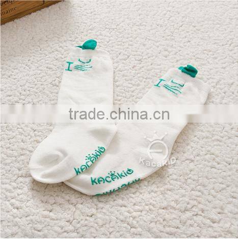 baby cute cotton socks, silicone print baby socks,baby socks