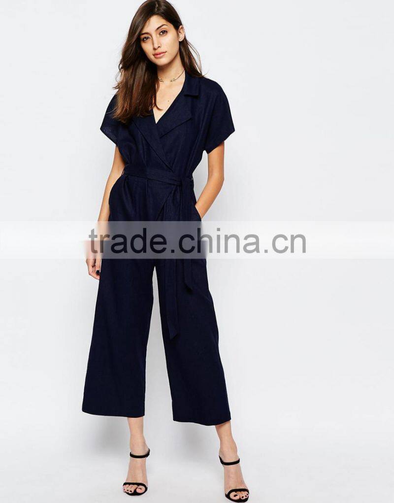 2016 Fashion summer oem ladies fomal women jumpsuit for wholesale