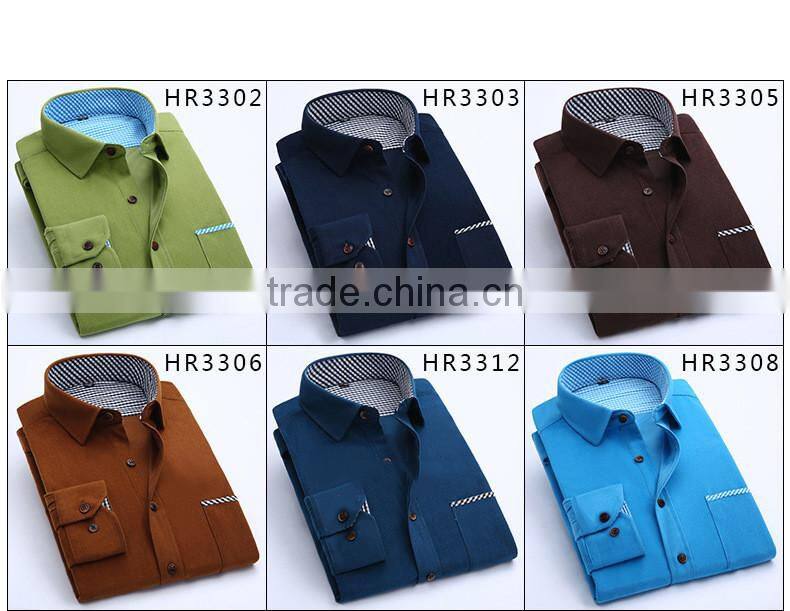Yiwu clothing factory bulk supply mens heavy cotton corduroy shirts