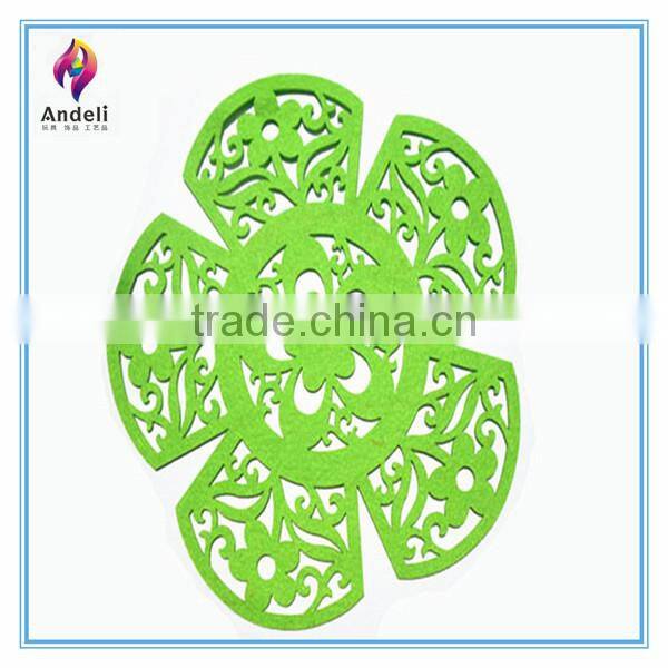 2014 new design high quality felt restaurant table mats