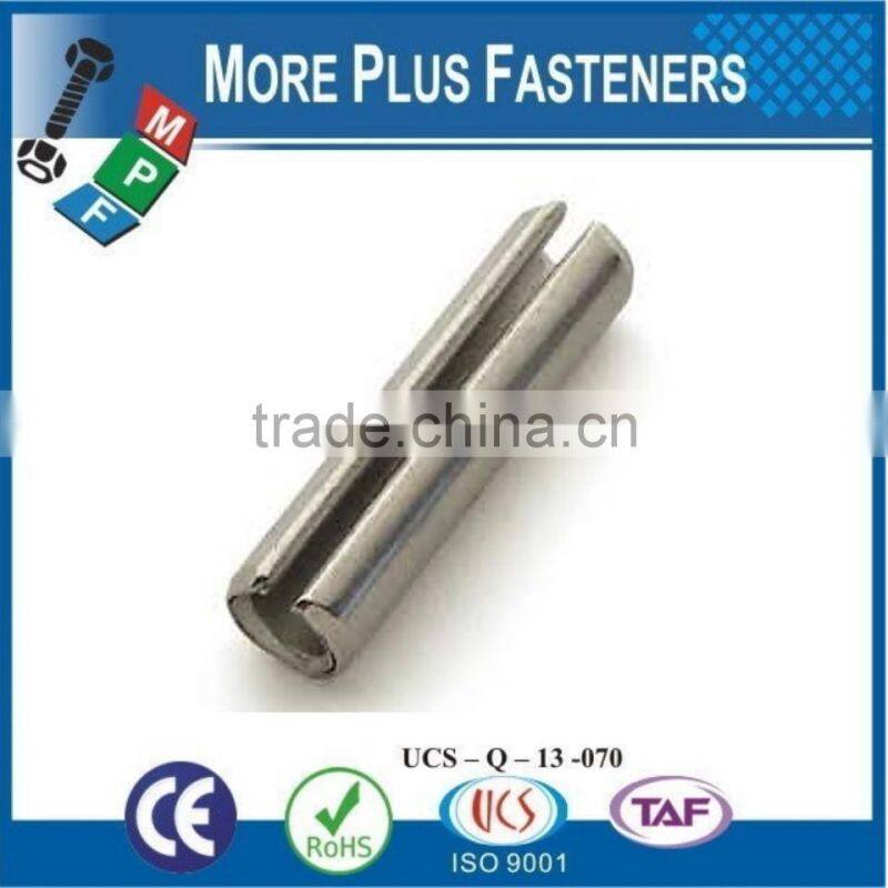 Made in Taiwan 5mm Stainless Steel Slotted Spring Tension Pins