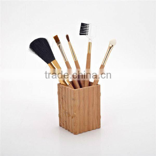 5 pcs professional brush make up with sable hair