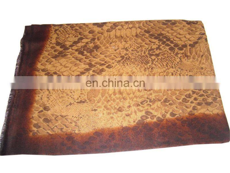 Printed 100% Pashmina wool Scarfs , Shawls , Stoles