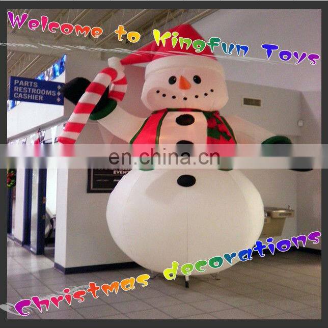 2014 Lighting inflatable snowman for Christmas