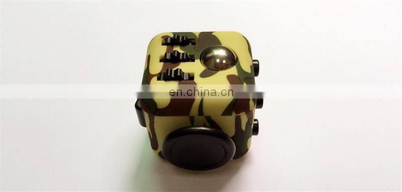 best selling wholesale retail cheapest leopard print fidget cube camouflage fidget cube decompression fidget toys