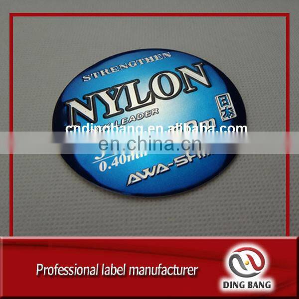 Professional OEM High Techincs Printed And Stamped Logo Brand Promotion Cheap Shield Shape Custom Metal Label