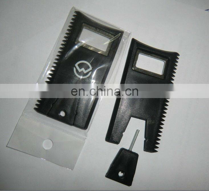 2017 newest plastic surfboard wax comb bottle opener