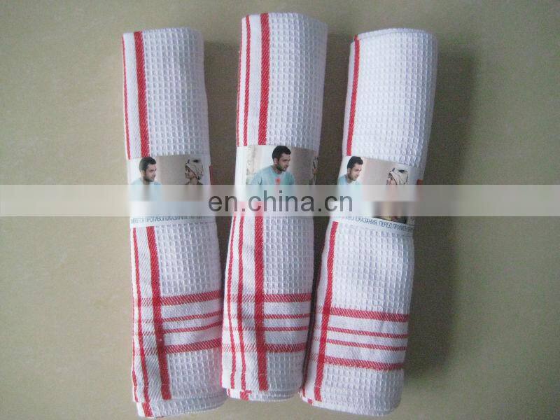 Wholesale 100% Cotton Tea Towel souvenir cotton kitchen dish towel