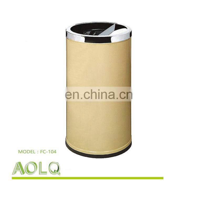 Factory wholesale wooden outdoor garbage bin