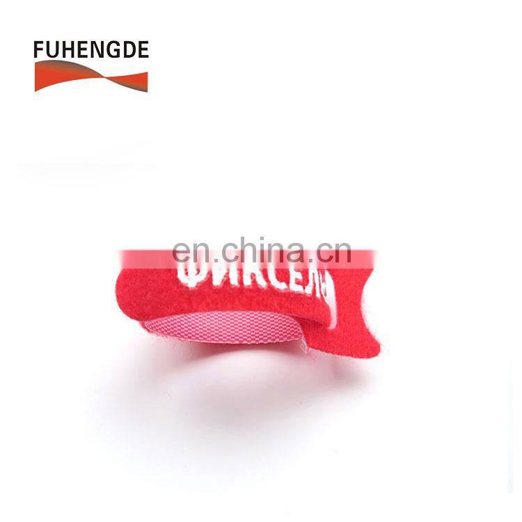 Hook Loop Nylon Data Cable Straps Reusable Wire Strap Ties