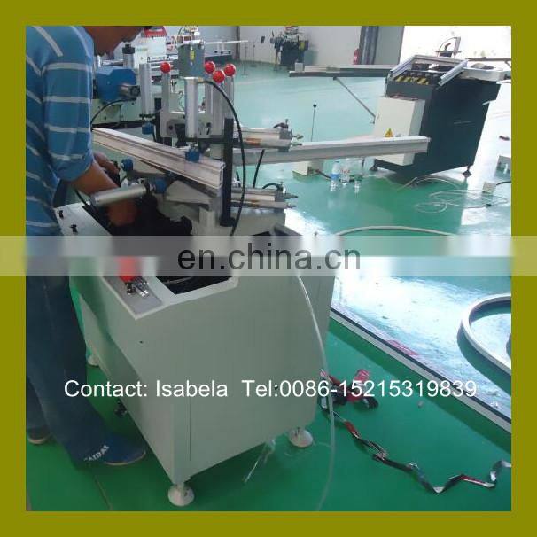 UPVC V corner welding cleaning machine for UPVC window door production line