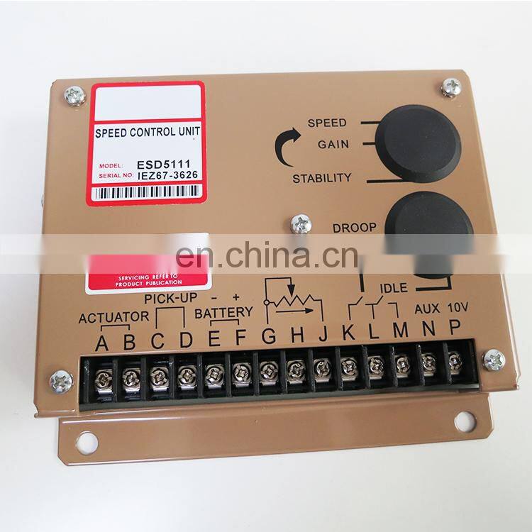 Control Module For Generator Speed Control Unit ESD5111