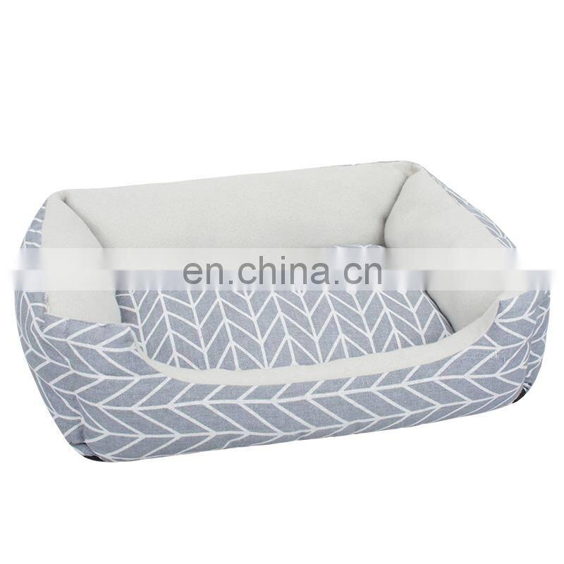 Custom supplier dog soft pp sisal camping cotton bed