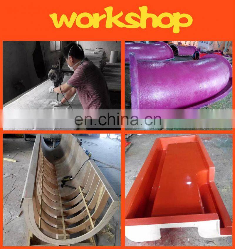 Indoor/outdoor swimming pool water slide aqua slide equipment