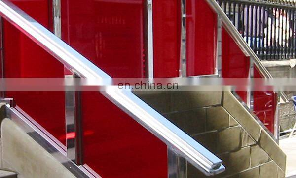 4mm 5mm 6mm 8mm Thick Colors Painted Toughened Glass