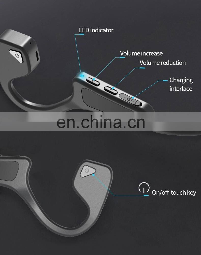 Golden Sky Oem Factory Custom Earphone In-Ear Gaming Headset Wireless Earbuds Bluetooth Earpiece Bone Conduction Earphone