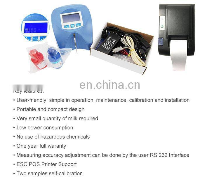 automatic milk analizador de leche analyser for sale