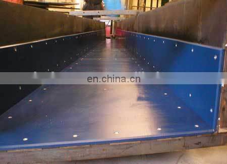 uhmw-pe truck lining/chute ling/hopper lining/tipper ling/coal bin ling/ice rink lining