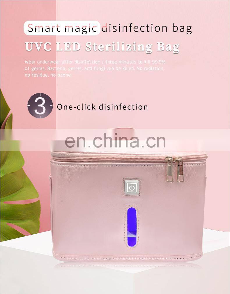 custom LED large uv steriliser bag large enough for groceries baby bottles