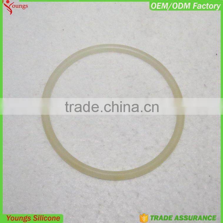 2016 eco-friendly resistant cold clear silicone rubber o ring for door windows