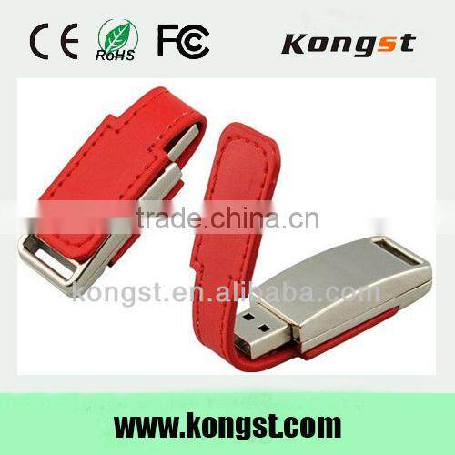 High Memory Fast Read-Write Speed USB Charger Leather