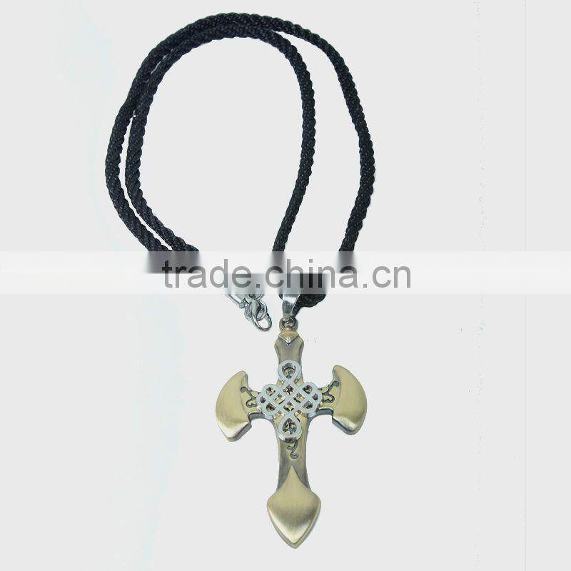 Titanium steel fashion accessories processing cross