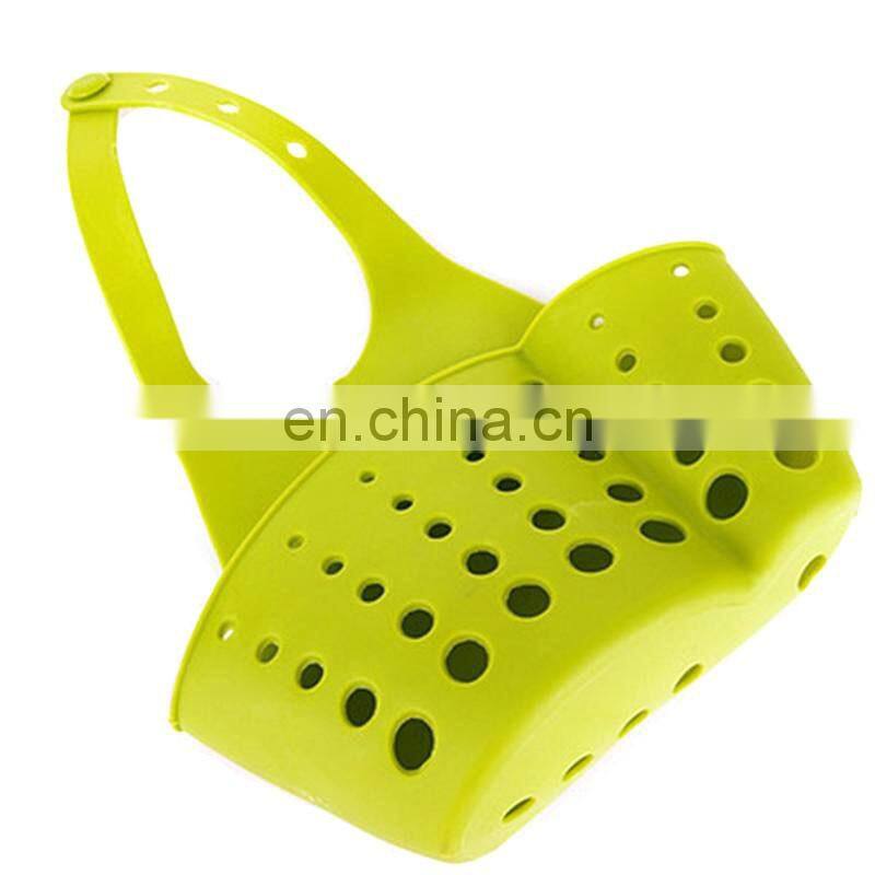 Portable Basket Home Kitchen Hanging Drain Bag Bath Storage Tools Sink Holder Accessory vaciar cesta