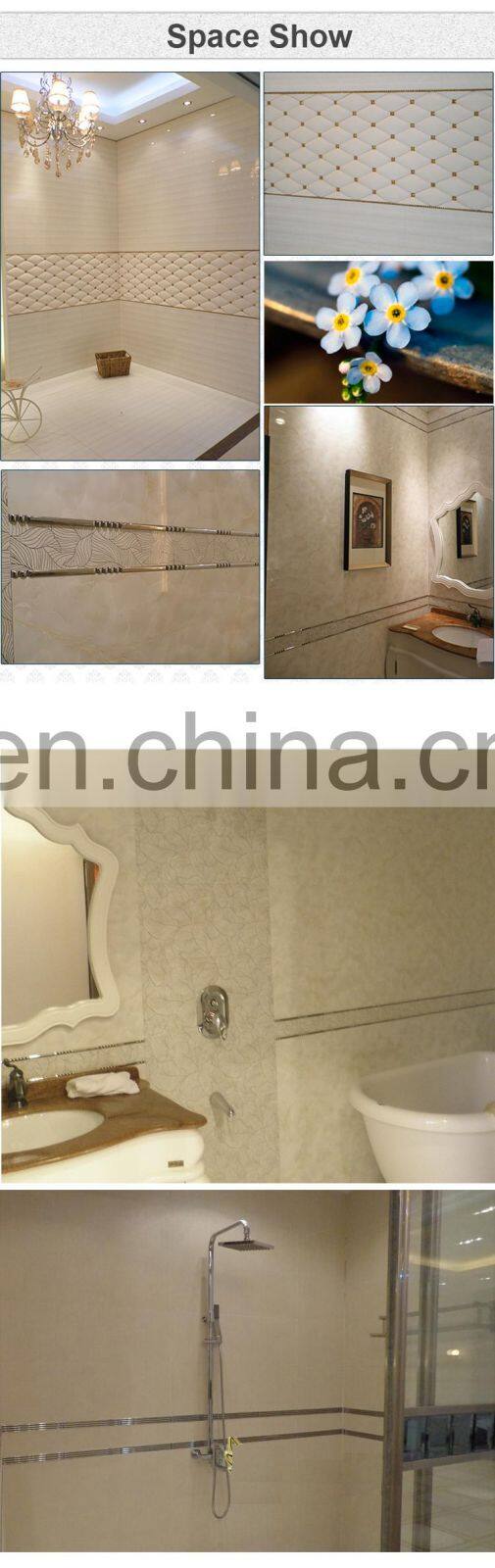 ceramic decoration tile customized size model 20*600mm border tile pencil tile