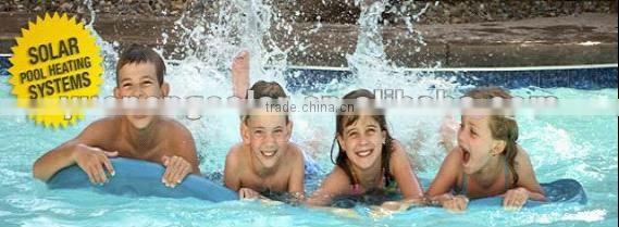 High efficiency heat pipe vacuum tube swimming pool heating