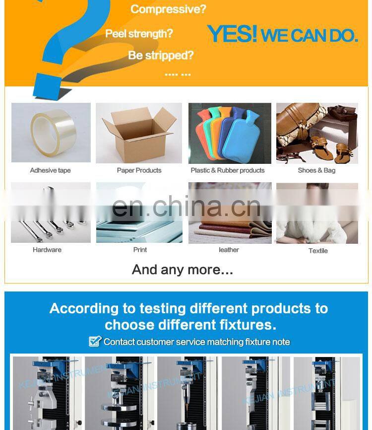 KJ-1065 dynamic tensile testing machine manual tensile testing machine