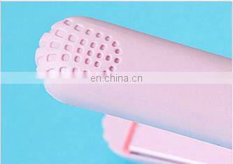 Portable mini hair straightener and wireless flat iron rechargeable cordless hair straightener