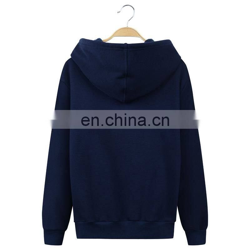 Wholesale custom LOGO cotton men and women couple wear plus size casual sports pullover hooded sweater men