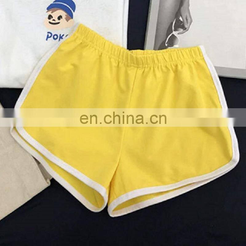 Manufacturers wholesale custom casual sports shorts women loose casual running pants all-match bottoming wide-leg pants