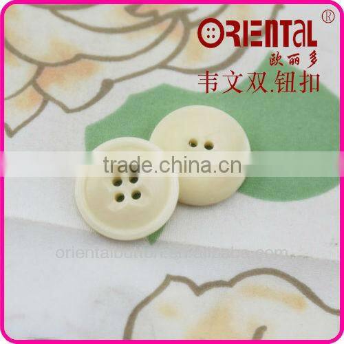 high standard 4 holes natural corozo buttons