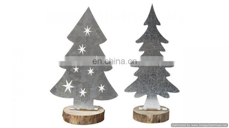 Christmas iron weir black tree