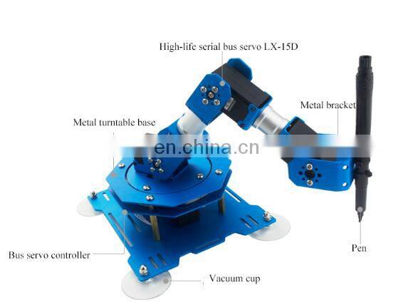 Mobile Phone APP Remote Control Robot Toy Drawing Writing Robot Industrial Robot Arm