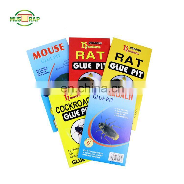 Mustrap hot selling glue board anti cockroach trap