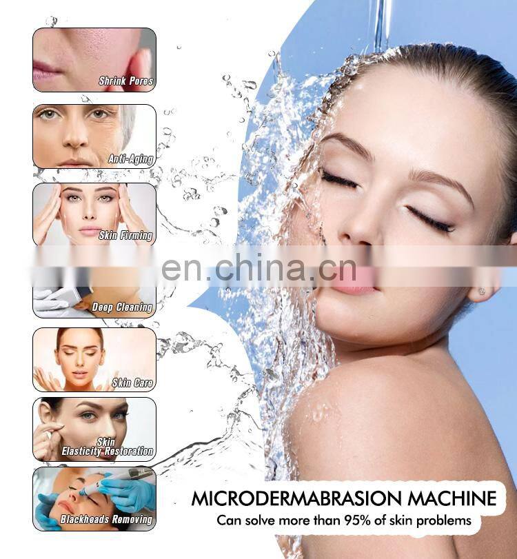 14 in 1 multifunctional oxygen jet peel clean skin whitening ultrasonic facial spa machine