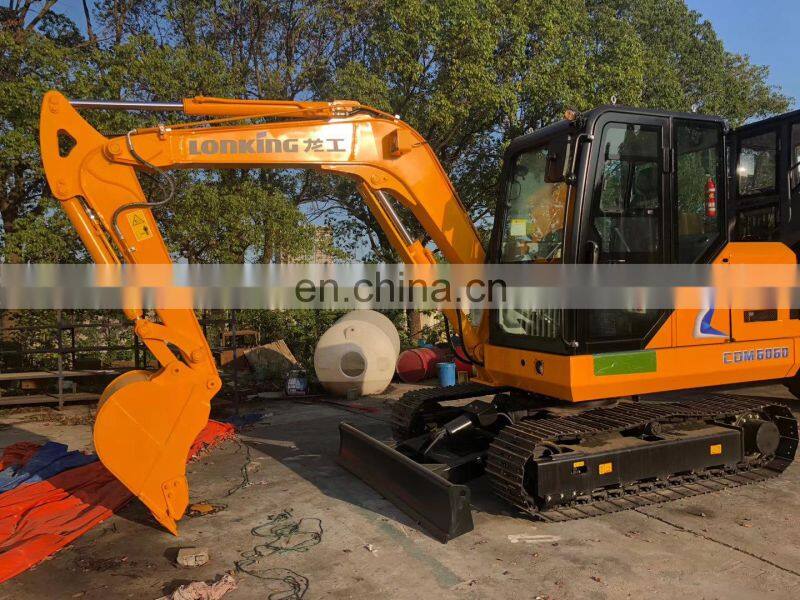 Lonking 24t hydraulic crawler excavator CDM6240 with 1.1 to 1.35m3 bucket