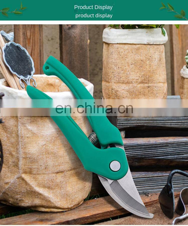 Professional steel pruner gardening hand pruning shears scissors for flowers/garden tree