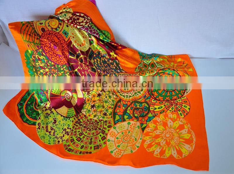 Lady scarf silk scarf wholesale china