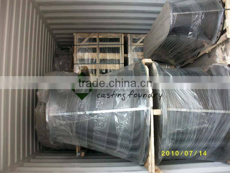 ductile iron double socket elbow for pvc pipe
