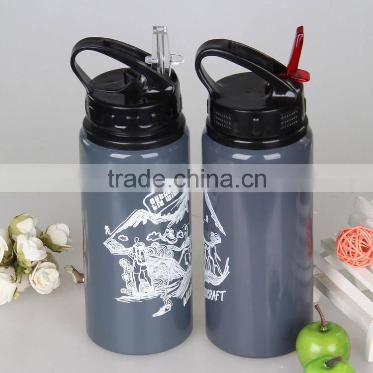 450ml Sport Aluminum Water Bottle with Customized Logo Design