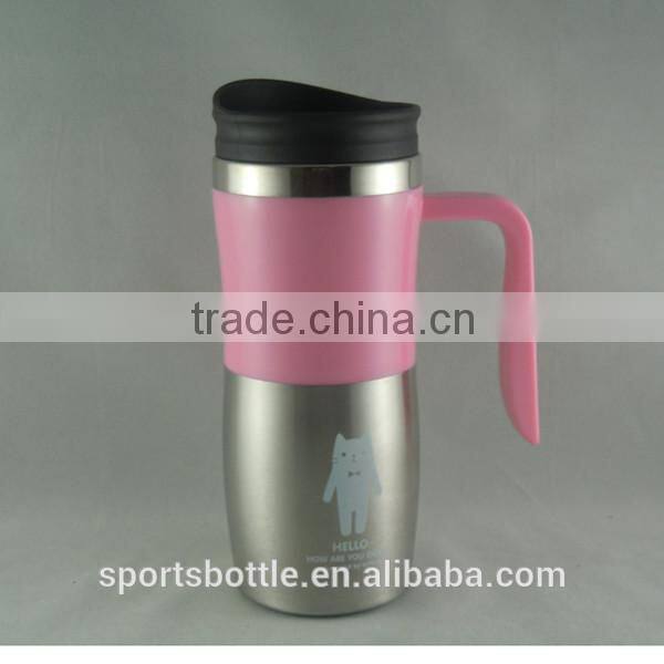 Made in China Factory Price Metal Type Stainless Steel Stylish Travel Mugs with Private Label Logo Design Customization